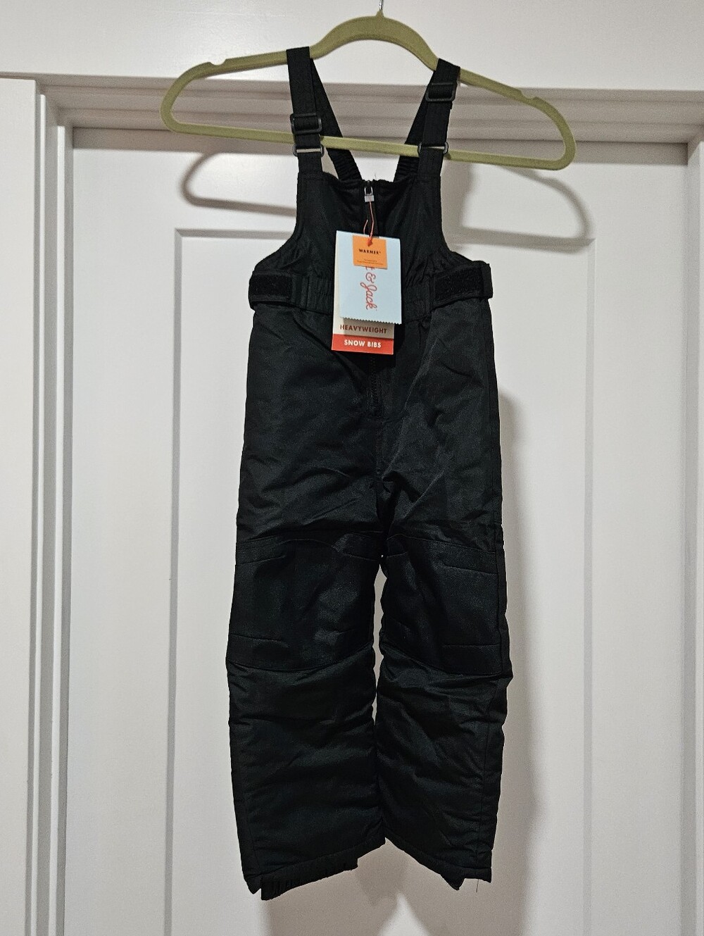 Cat and Jack Kids Snow Bibs Black 3t